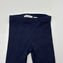 Load image into Gallery viewer, Girls Country Road, navy ribbed leggings / bottoms, GUC, size 0,  