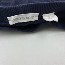 Load image into Gallery viewer, Girls Country Road, navy ribbed leggings / bottoms, GUC, size 0,  