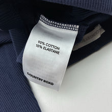 Load image into Gallery viewer, Girls Country Road, navy ribbed leggings / bottoms, GUC, size 0,  
