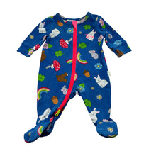 Load image into Gallery viewer, Unisex Peter Alexander, cotton zip coverall / romper, wash fade &amp; pilling, FUC, size 000,  