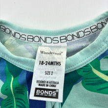 Load image into Gallery viewer, Unisex Bonds, zip wondersuit / zippy / romper, wash fade, FUC, size 2,  