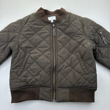 Load image into Gallery viewer, Boys Witchery, cotton lined quilted jacket / coat, GUC, size 6,  