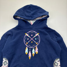 Load image into Gallery viewer, Girls Target, navy fleece lined hoodie sweater, GUC, size 3,  