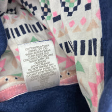 Load image into Gallery viewer, Girls Target, navy fleece lined hoodie sweater, GUC, size 3,  