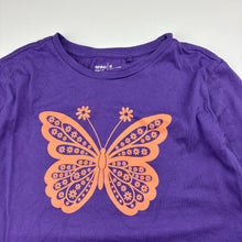 Load image into Gallery viewer, Girls Anko, purple cotton long sleeve tee / top, FUC, size 8,  