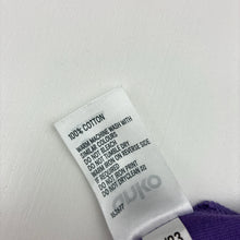 Load image into Gallery viewer, Girls Anko, purple cotton long sleeve tee / top, FUC, size 8,  