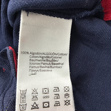 Load image into Gallery viewer, Boys Mayoral, navy cotton polo shirt top, wash fade, FUC, size 1-2,  