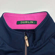Load image into Gallery viewer, Girls DUBLIN, fleece lined lightweight long sleeve top, FUC, size 6,  