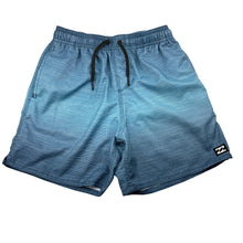 Load image into Gallery viewer, Boys BILLABONG, RECYCLER LAYBACK board shorts, elasticated, mark on back, FUC, size 8,  