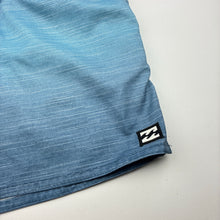 Load image into Gallery viewer, Boys BILLABONG, RECYCLER LAYBACK board shorts, elasticated, mark on back, FUC, size 8,  