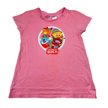Load image into Gallery viewer, Girls Kangaroo Beach, cotton pyjama tee / top, FUC, size 8,  