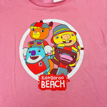 Load image into Gallery viewer, Girls Kangaroo Beach, cotton pyjama tee / top, FUC, size 8,  