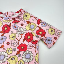 Load image into Gallery viewer, Girls Wave Zone, floral swim one-piece, EUC, size 6,  