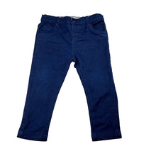 Load image into Gallery viewer, Boys Dymples, dark stretch denim jeans, adjustable, Inside leg: 28.5cm, GUC, size 1,  