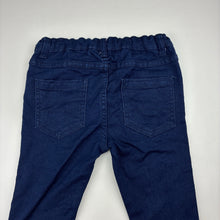 Load image into Gallery viewer, Boys Dymples, dark stretch denim jeans, adjustable, Inside leg: 28.5cm, GUC, size 1,  