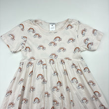 Load image into Gallery viewer, Girls Target, cotton casual dress, butterflies, EUC, size 3, L: 50cm