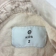 Load image into Gallery viewer, Boys Target, linen / cotton long sleeve shirt, EUC, size 2,  