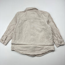Load image into Gallery viewer, Boys Target, linen / cotton long sleeve shirt, EUC, size 2,  
