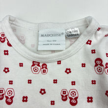 Load image into Gallery viewer, Girls Marquise, cotton bodysuit / romper, GUC, size 00,  