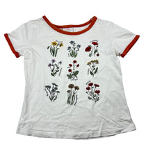 Load image into Gallery viewer, Girls Mango, cotton tee / top, flowers, GUC, size 10,  
