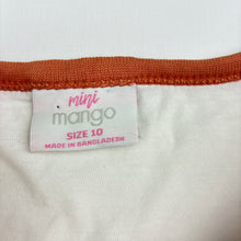 Load image into Gallery viewer, Girls Mango, cotton tee / top, flowers, GUC, size 10,  