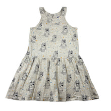 Load image into Gallery viewer, Girls BLUEY, cotton casual dress, GUC, size 4, L: 55cm