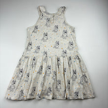 Load image into Gallery viewer, Girls BLUEY, cotton casual dress, GUC, size 4, L: 55cm