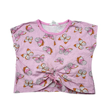 Load image into Gallery viewer, Girls Milkshake, pink cotton top, butterflies, FUC, size 3,  