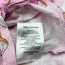 Load image into Gallery viewer, Girls Milkshake, pink cotton top, butterflies, FUC, size 3,  