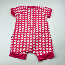 Load image into Gallery viewer, Girls Bonds, zip wondersuit / zippy / romper, FUC, size 00,  