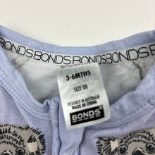 Load image into Gallery viewer, Girls Bonds, zip wondersuit / zippy / romper, koalas, GUC, size 00,  