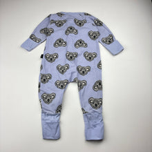 Load image into Gallery viewer, Girls Bonds, zip wondersuit / zippy / romper, koalas, GUC, size 00,  