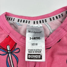 Load image into Gallery viewer, Girls Bonds, zip wondersuit / zippy / romper, wash fade, FUC, size 00,  