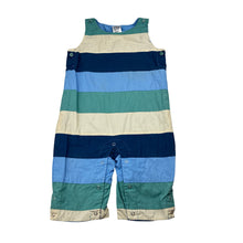 Load image into Gallery viewer, Unisex GAP, striped cotton overalls, FUC, size 0,  