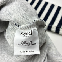 Load image into Gallery viewer, Girls Seed, cotton blend knit long sleeve dress, GUC, size 1, L: 40cm