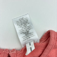 Load image into Gallery viewer, Girls Target, coral cotton long sleeve top, FUC, size 0,  
