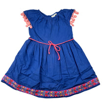 Load image into Gallery viewer, Girls Cotton On, lined lightweight cotton dress, GUC, size 2, L: 45cm
