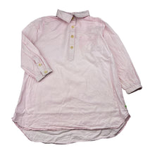 Load image into Gallery viewer, Girls Big by Fiona Scanlan, lightweight cotton shirt dress, FUC, size 4, L: 51cm at front