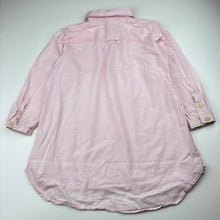 Load image into Gallery viewer, Girls Big by Fiona Scanlan, lightweight cotton shirt dress, FUC, size 4, L: 51cm at front