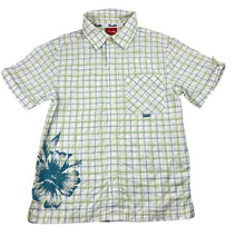 Load image into Gallery viewer, Boys Scooter, lightweight cotton short sleeve shirt, light mark on pocket, FUC, size 6,  