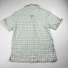 Load image into Gallery viewer, Boys Scooter, lightweight cotton short sleeve shirt, light mark on pocket, FUC, size 6,  