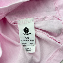 Load image into Gallery viewer, Girls Dymples, embroidered pink cotton top, FUC, size 00,  