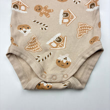 Load image into Gallery viewer, Unisex Baby Berry, cotton Christmas bodysuit / romper, GUC, size 00,  