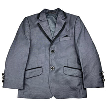 Load image into Gallery viewer, Boys Mini World, grey/metallic silver formal / suit jacket, EUC, size 5,  