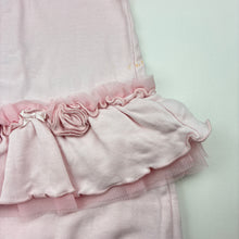 Load image into Gallery viewer, Girls ZIP ZAP, pink cotton romper, marks left waist, FUC, size 00,  