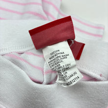 Load image into Gallery viewer, Girls Sprout, striped cotton leggings / bottoms, EUC, size 000,  