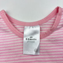 Load image into Gallery viewer, Girls Target, striped cotton singlet top, GUC, size 000,  