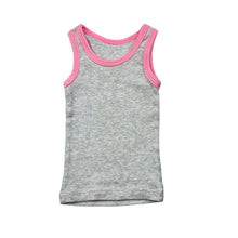 Load image into Gallery viewer, Girls Kids &amp; Co, grey marle cotton singlet top, FUC, size 000,  