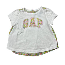 Load image into Gallery viewer, Girls GAP, embroidered lightweight cotton top, EUC, size 000,  