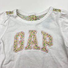 Load image into Gallery viewer, Girls GAP, embroidered lightweight cotton top, EUC, size 000,  